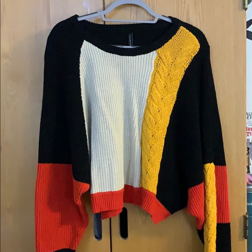 Colorful sweater